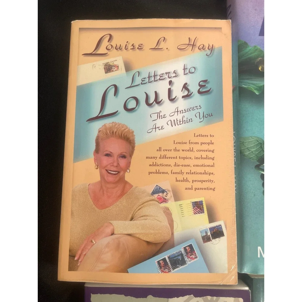 Louise Hay Self Help Books Lot of 5‎ Heal Your Body Thoughts Future